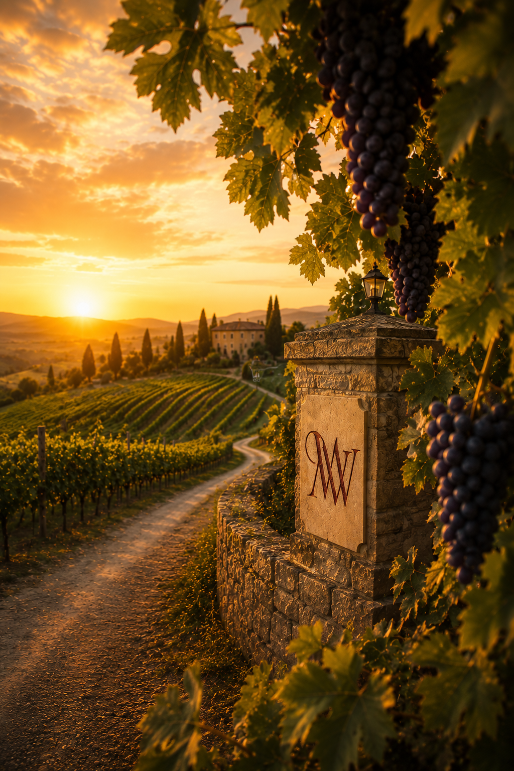 Harvest and vineyard - Magic Wine